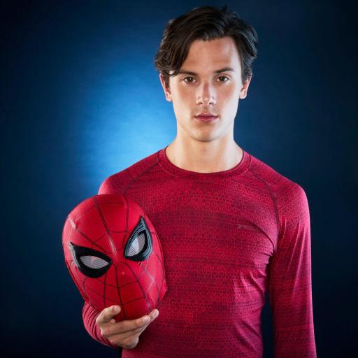 Máscara electrónica Spiderman Homecoming Marvel Legends Hasbro 15 cm [4]