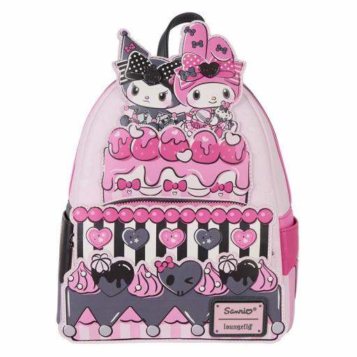 Mini mochila My Melody and Kuromi Sanrio Loungefly