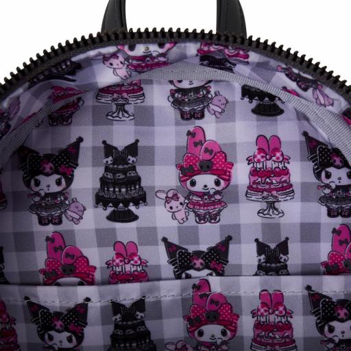 Mini mochila My Melody and Kuromi Sanrio Loungefly [5]