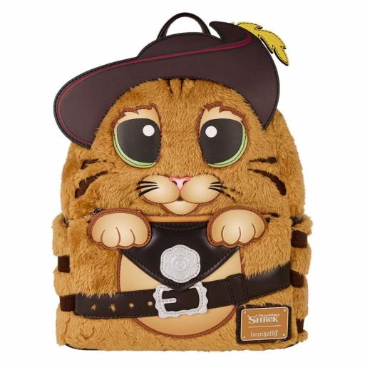 Mini mochila Shrek Gato con Botas Loungefly