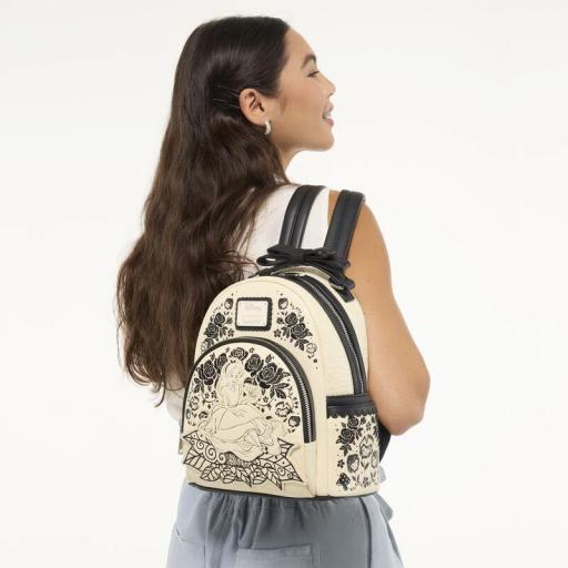 Mochila Alicia en el Pais de las Maravillas Floral Disney Loungefly 26 cm [5]