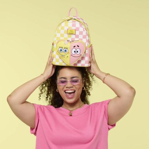 Mochila Bob Esponja & Patricio Checkered Loungefly 26 cm [6]