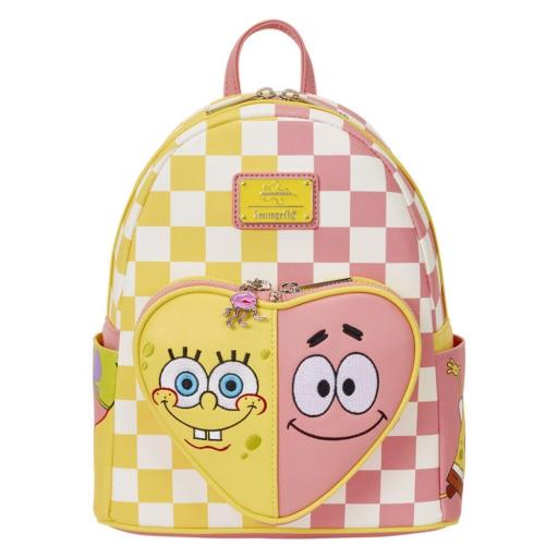 Mochila Bob Esponja & Patricio Checkered Loungefly 26 cm [0]
