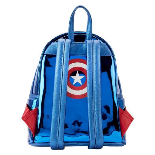 Mochila Capitan America Metallic Marvel Loungefly 26 cm [3]