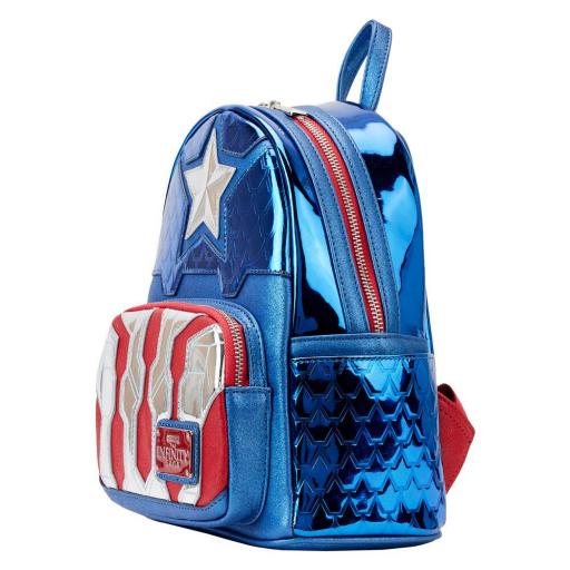 Mochila Capitan America Metallic Marvel Loungefly 26 cm [1]
