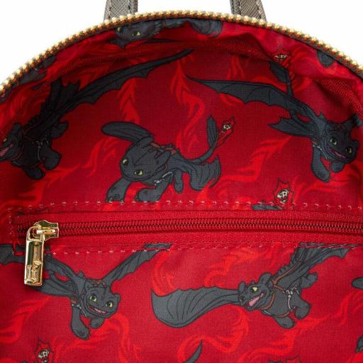 Mochila Como Entrenar a tu Dragon desdentado Loungefly 25 cm [6]