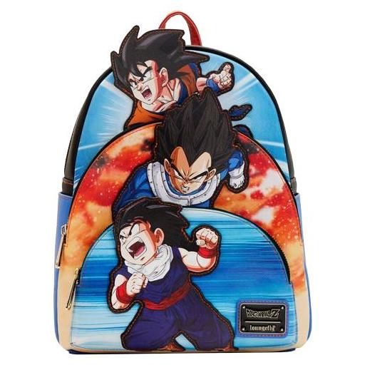 Mochila Dragon Ball Z trio Saiyajin Loungefly