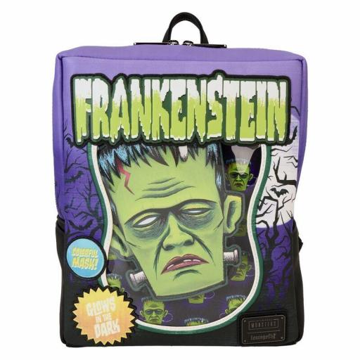 Mochila Frankenstein Neon Mask Universal Monster Loungefly 24 cm