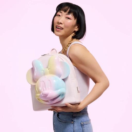 Mochila Minnie Mouse Pastel Tie-Dye Disney Loungefly [5]