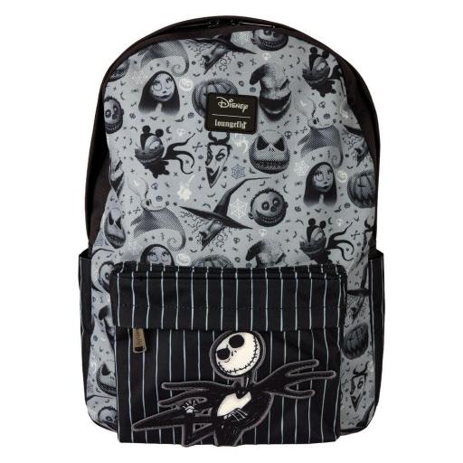 Mochila Pesadilla Antes de Navidad Nylon Disney Loungefly
