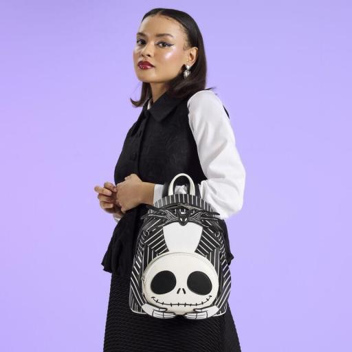 Mochila Pesadilla Antes de Navidad Jack Skellington Loungefly 26 cm [5]
