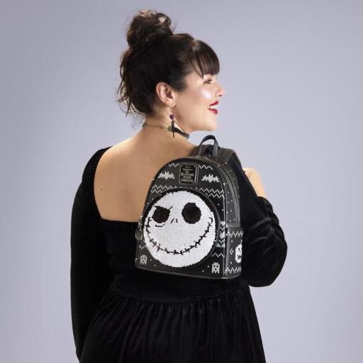 Mochila Pesadilla Antes de Navidad Jack Skellington Loungefly  [5]