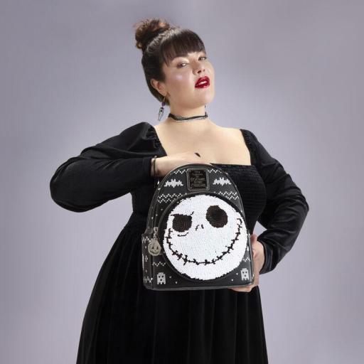 Mochila Pesadilla Antes de Navidad Jack Skellington Loungefly  [6]