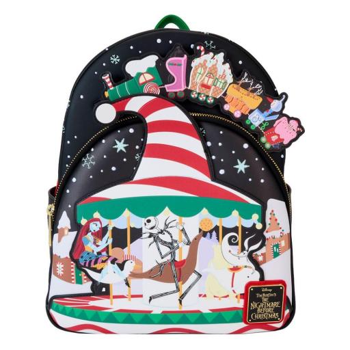 Mochila Pesadilla Antes de Navidad Journey to Christmas Town Disney Loungefly