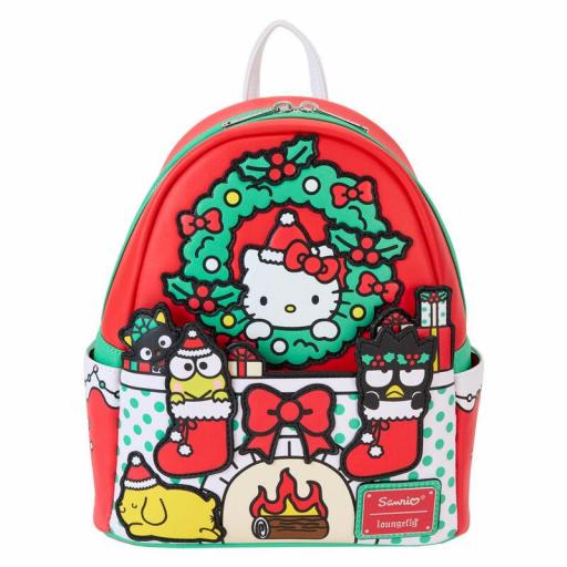 Mochila Sanrio Hello Kitty Christmas Loungefly 26 cm