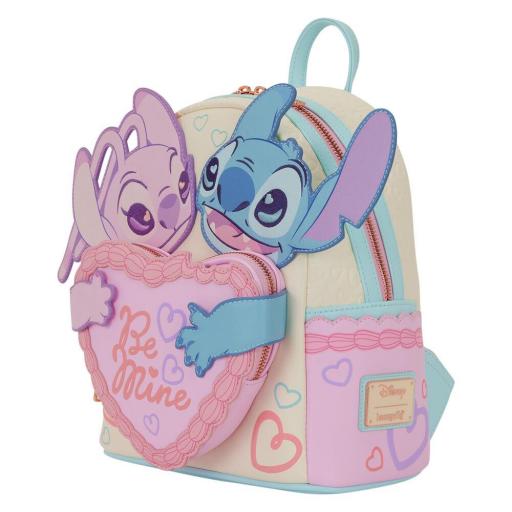 Mochila Stitch & Angel Be Mine Disney Loungefly 26 cm [1]