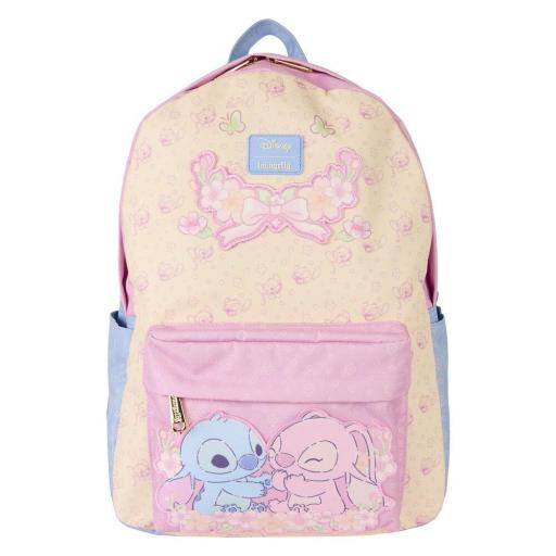 Mochila Stitch & Angel Nylon Disney Loungefly