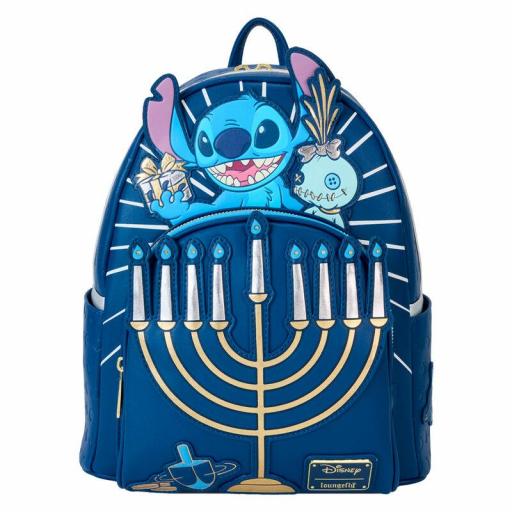 Mochila Stitch Scrump Menorah Disney Loungefly 26 cm [0]