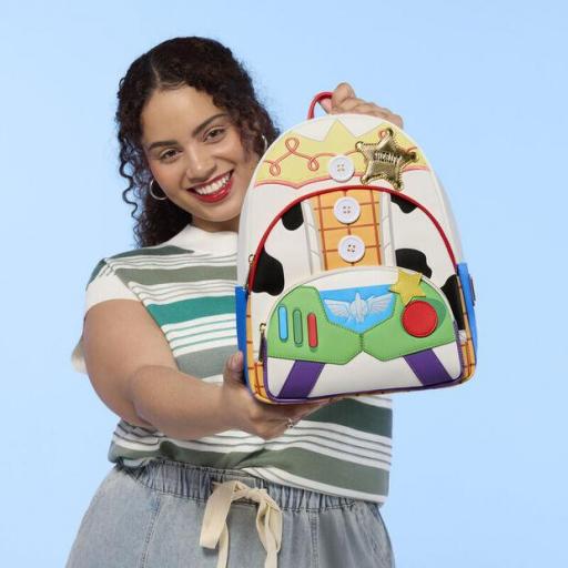 Mochila Toy Story Jessie, Woody & Buzz Lightyear Disney Loungefly 31 cm [6]