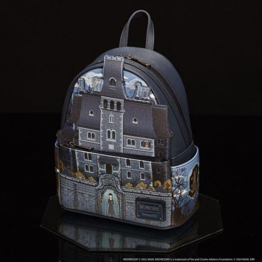 Mochila Wednesday Academia Nevermore Loungefly [4]