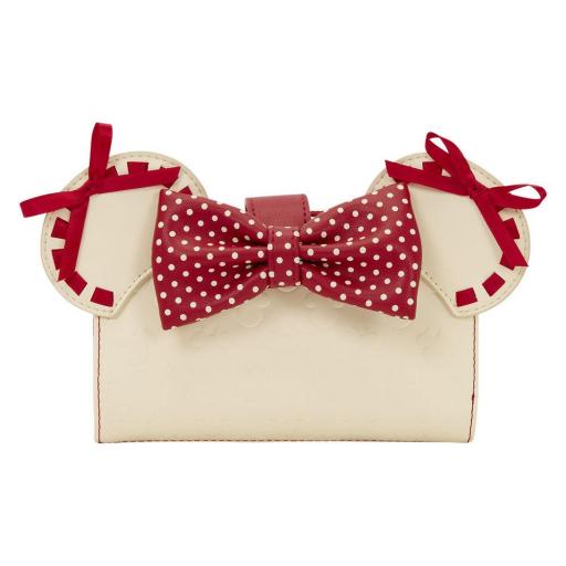 Monedero Cartera Minnie Mouse Rocks the Dots Coquette Loungefly 26 cm