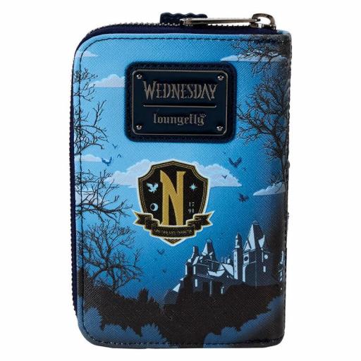 Monedero Wednesday Miércoles Nevermore Academy Loungefly [2]
