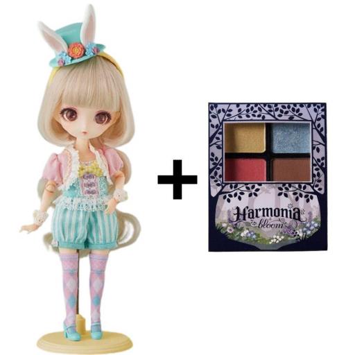 Muñeca Harmonia Bloom Seasonal Doll Charlotte (Melone) 23 cm y paleta de sombras [0]