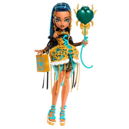 Muñeca Monster High Cleo De Nile Scary Sweet Birthday 1600 27 cm