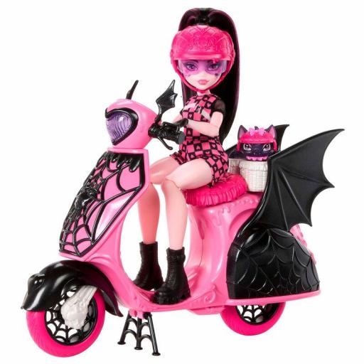 Muñeca Monster High Draculaura & Scooter 27 cm [1]