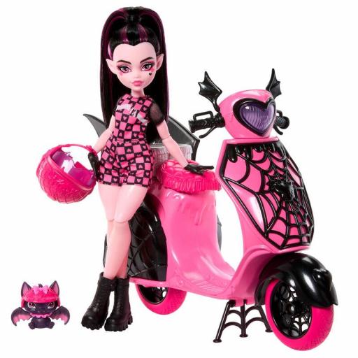 Muñeca Monster High Draculaura & Scooter 27 cm [0]