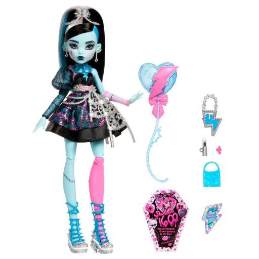 Muñeca Monster High Frankie Stein Scary Sweet Birthday 1600 27 cm [1]