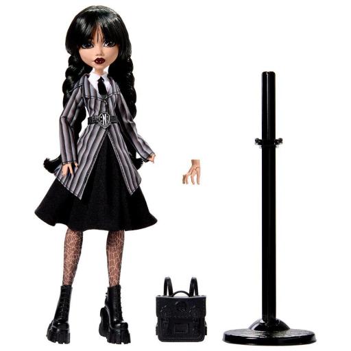 Muñeca Monster High Wednesday Miercoles Addams 27 cm [4]