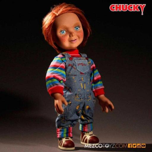 Muñeco Chucky Talking good Guy Mezco Toyz 38 cm