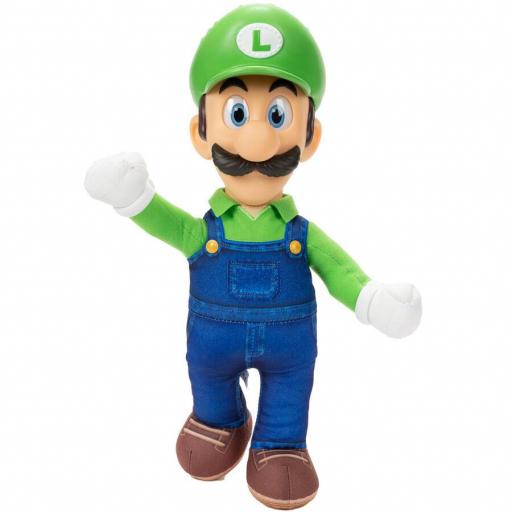 Muñeco Super Mario Luigi 30 cm