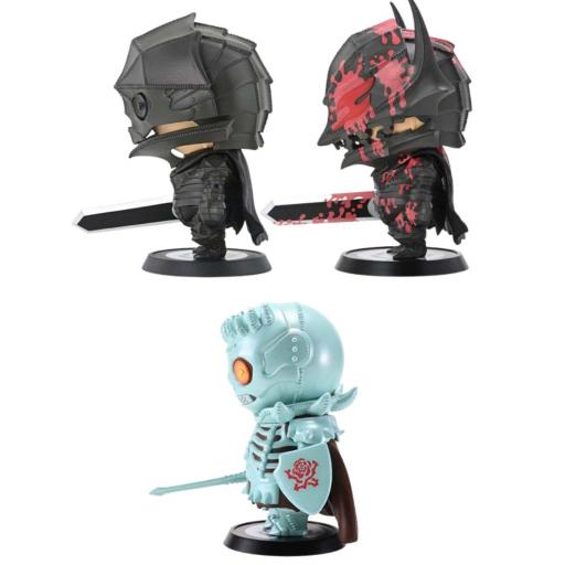Pack 3 Figuras Berserk Guts Berserk & Skull Knight & Armor Bloody Prime 1 Studio 12 cm [1]