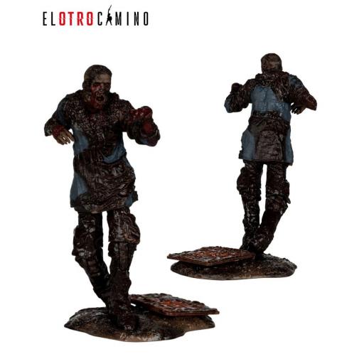Pack 4 Figuras The Walking Dead Walkers 13 cm [1]