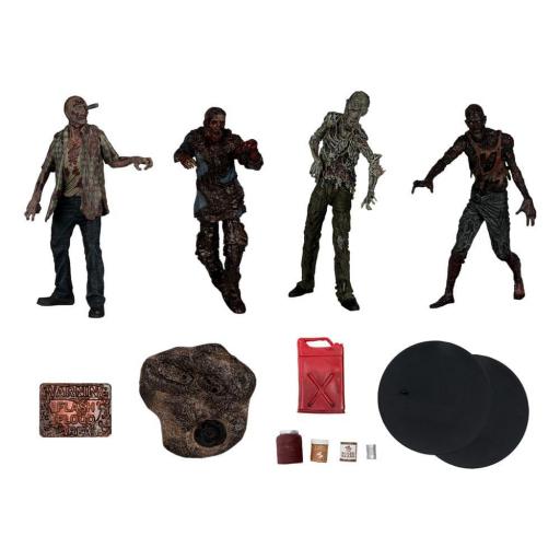 Pack 4 Figuras The Walking Dead Walkers 13 cm [0]