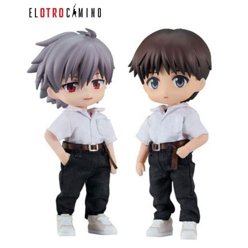 Pack Figuras Evangelion Sinji & Kaworu Nendoroid Doll 14 cm