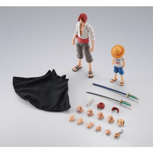 Pack de 2 Figuras  Shanks & Monkey D. Luffy Childhood Ver. S.H. Figuarts 15 cm [7]
