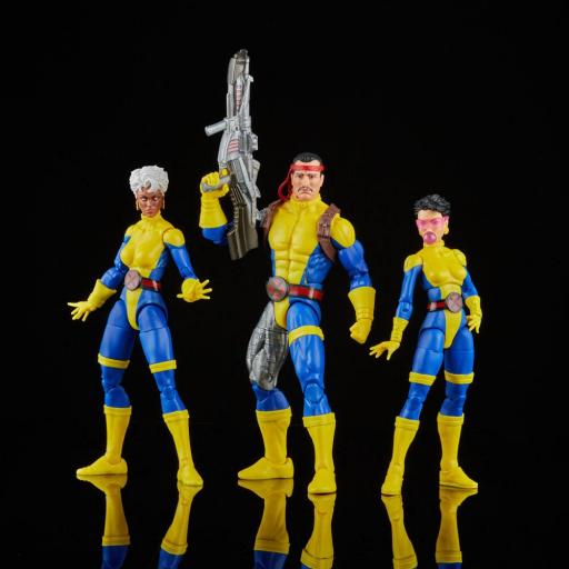 Pack de 3 Figuras Storm, Marvel's Forge, Jubilee Marvel Legends Hasbro 23 cm [2]