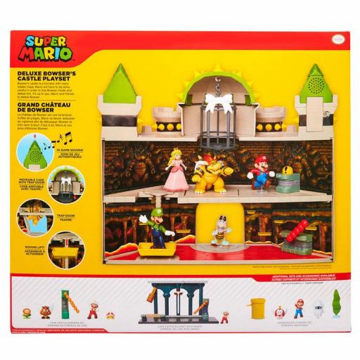 Playset Castillo Bowser deluxe Mario Bros [6]