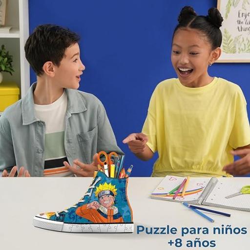 Puzzle Naruro Portalápices Sneaker 3D 21 cm [4]