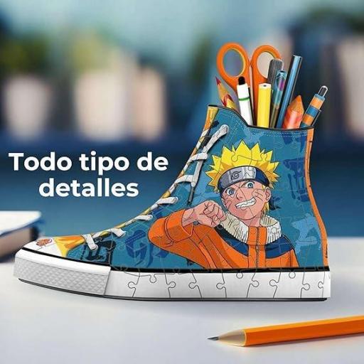 Puzzle Naruro Portalápices Sneaker 3D 21 cm [3]