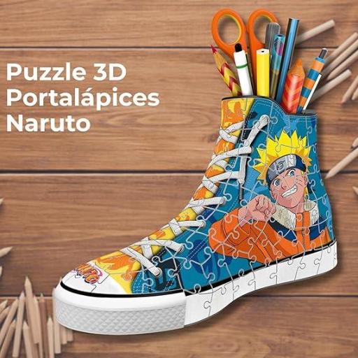 Puzzle Naruro Portalápices Sneaker 3D 21 cm [2]
