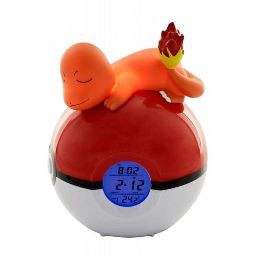 Reloj Despertador Digital Pokemon Charmander 20 cm