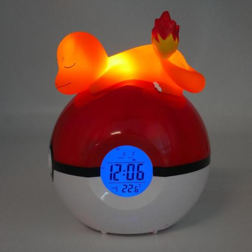 Reloj Despertador Digital Pokemon Charmander 20 cm [2]