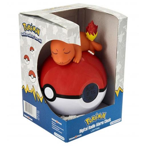 Reloj Despertador Digital Pokemon Charmander 20 cm [3]