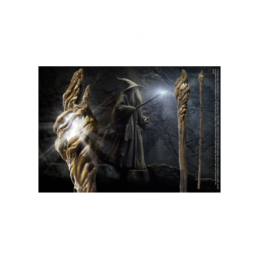 Réplica El Hobbit Vara de Gandalf con Luz 185 cm [0]