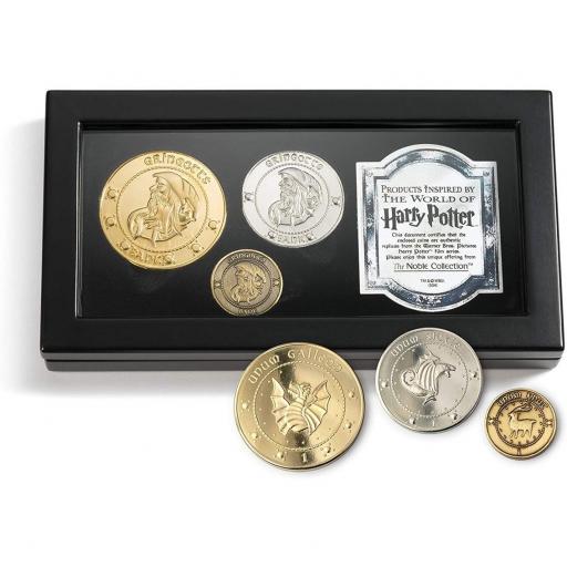 Réplica Harry Potter Expositor Monedas de Gringotts The Noble Collection 19 cm [1]