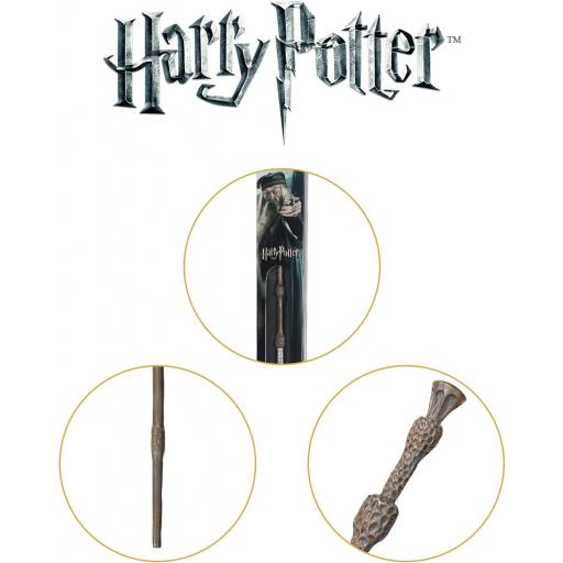 Réplica Harry Potter Varita Dumbledore Edición Coleccionista The Noble Collection 35 cm [1]